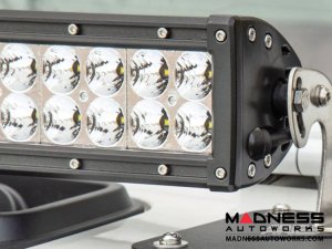 Jeep Gladiator Windshield Lightbar w/ Brackets - Carbide Black Powder Coat - 50"